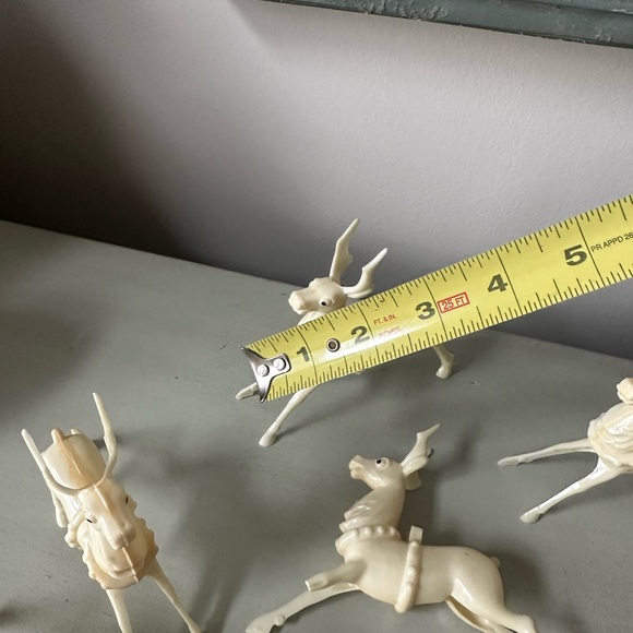 Vintage Rosbro ? Reindeer lot Rudolph - Picture 8 of 14